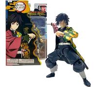 BANDAI Ultimate Legends Giyu Tomioka Action Figure - 12.5cm Giyu Anime Figure With 27 Points Of Articulation And Accessories - Gift Collectable Demon Slayer Anime And Manga Merch Figures