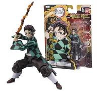 BANDAI Ultimate Legends Tanjiro Kamado Action Figure - 12.5cm Tanjiro Anime Figure With 27 Points Of Articulation And Accessories - Gift Collectable Demon Slayer Anime And Manga Merch Figures