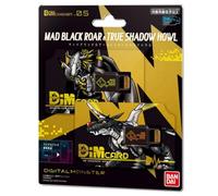 Bandai Vital Bracelet Digital Monster Dim Card vol.0.5 Mad Black Roar & True Shadow Howl