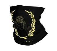 Bandana Canary Islands Canary Islanders Flag Headband Durable Headwear Breathable Balaclava For Fishing Running Camping 25X50CM
