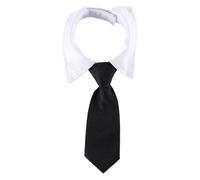 Bandana Collar with Bow Tie,Tuxedo Dog Collar,Formal Bandana Collar with Bow Tie - Cotton Material Dog Neck Bow Tie for Weddings, Walks, Valentine's Day and Di Use