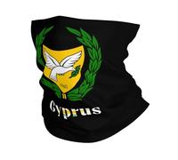 Bandana Cyprus Cypriot National Emblem Headwear Windproof Neck Gaiter Decorative Balaclava For Skiing Tennis Climbing