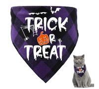 Bandana Dog Halloween Triangular Washable Bibs Luminous Ghost | Cat Neck Bandana Party Costume for Kitten Puppy Walking Party Celebration Cosplay Photo Props