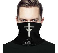 Bandana Gaiter Christ Is Risen Sin'S My Broken Easter Cross Sun Wind-Proof Football Scarf All-Weather Neck Tube Scarf For Adult Gifts Yoga 2 Pcs