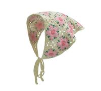 Bandana Headband Crochet | Crochet Daisy Headband - Vintage Sun Protection Headgear, Stylish Accessory For Women