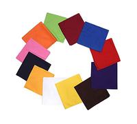 Bandana Headband Scarf headscarf Unisex Men Woman Plain Solid Colour, Bandana Head Neck Wrist Handwrap (Random Colour)