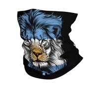 Bandana Lion Funny Argentinan Flag Balaclava Quick Drying Tube Scarf For Running, Hunting, Motorcycling