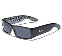 Bandana Paisley Locs Sunglasses - White Gang Compton Eazy E NWA West Coast hardcore shades