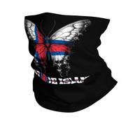 Bandana The Faroe Islands Faroese Faeroese Butterflies Flag Multifunctional Sombreros Stylish Bandana For Workout Running Skiing