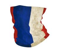 Bandana Vintage Russia Russians Flag Neck Gaiter Comfortable Balaclava Breathable Facial Shield For Traveling Camping Running 25X50Cm