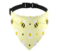 bandanas Quick Drying One Size Fits All 13-21 Inch Neck Festival Decoration Bee Daisy
