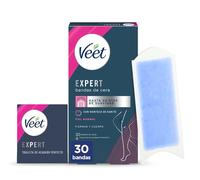 Bandas de Cera Depilatoria Piel Normal Veet Easy Gelwax (Pack de 40)