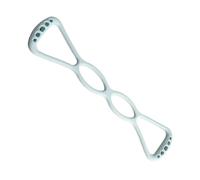 Bandas De Resistencia En Forma De Ocho Con Asas - Fortalecimiento De L En Forma De 8 De 15 lbs, Bandas Para Ejercitar Los Brazos Con Asas | Para Hombros, Espalda, Pecho, Pilates, Yoga, Fitness