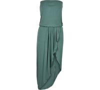 Urban Classics Bandeau Sleeveless Dress Green 5XL Woman