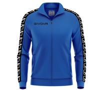 Banded knit sweat jacket Givova Bleu M