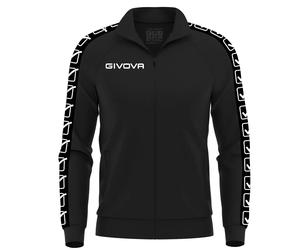 Banded knit sweat jacket Givova Noir L