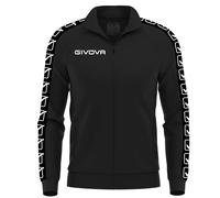 Banded knit sweat jacket Givova Noir S