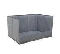 Bandeja para de Perro - 57 x 38.5 x 30.5 cm Plegable Waterproof Portátil | Odorless for Perros Pequeños y Medianos, Entrenamiento en Balcón Hogar Porche Patio | Fácil Limpieza Sin Montaje