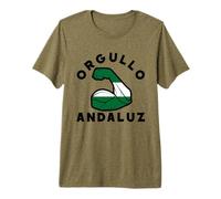 Bandera De Andalucía Flag Orgullo Andaluz Andalusian Pride Premium T-Shirt