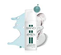Bandi Men's Hydrating Face Cream with Hyaluronic Acid Moisturiser for Sensitive Skin Soothing Formula for All Skin Types 50ml