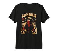 Bandida Chicana Mexican Latina Style Premium T-Shirt