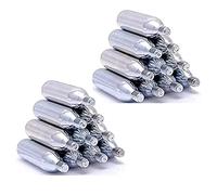 BANDIDOS Pack 20 Threaded CO2 Bike Cycling Tyre Inner Tube Inflator Pump Cartridge 16g