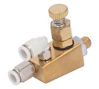 Banding Machine Brass Nozzle, Electroplating Woodworking Needle Hole Plate Cleaning Device, High Hardness Nozzle with 12-15 Microns Spray Angle for Autom (Oblique)