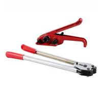 Banding Tool, Pallet Packaging Strapping Banding Kit, PET Plastic Steel Strapping Special Baling Machine Plastic Steel Strap Tightener Plastic Steel Manual Baling Machine,Higher Work Efficiency(Packi