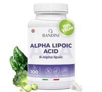 Bandini® Alpha Lipoic Acid 200mg Supplement - 100 High Strength ALA Vegan Capsules | Alpha-Lipoic Acid Protects from Oxidative Stress, Powerful Antioxidant - Maximum Absorption, No Binders or Fillers