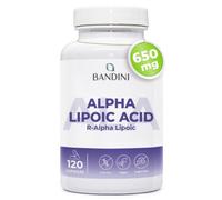 Bandini® Alpha Lipoic Acid 650mg | 120 High Strength ALA Vegan Capsules |