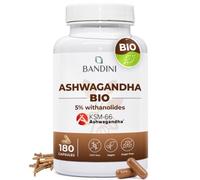 Bandini® Ashwagandha KSM-66® High Strength Supplement - Withania Somnifera