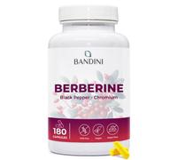 Bandini® Berberine 500mg high Strength | 180 Capsules - Pure Berberine HCl