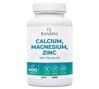 Bandini® Calcium Magnesium Zinc Vitamin D3 + K2 MK7 | 400 Tablets