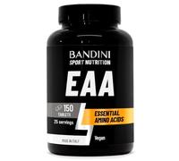 Bandini® EAA Essential Amino Acids 1300mg | 150 Tablets | 9-Amino Acid Complex Intra, Pre, Post Workout - Essential Fermentation Amino Acids | Sports Nutrition Supplement | Vegan, Sugar-Free