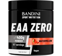 Bandini® EAA Essential Amino Acids | 400 g Powder | 9 Fermented Essential Aminoacids EAAs + BCAAs 2.1.1 & Vitamin B6 | Muscle Growth & Recovery | Intra, Pre & Post Workout | Vegan, Watermelon Flavour