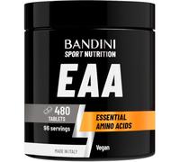 Bandini® EAA Essential Amino Acids | 480 Tablets 96-Day Supply | with All 9 EAAs Intra, Pre and Post Workout | Amino Acid Supplements for Sport | NO Additives, EAA Amino acids, Vegan Friendly