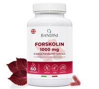 Bandini® Forskolin High Dose 1000mg, 60 Vegan Capsules, Help You Feel Lighter, Coleus Forskohlii Extract 35:1, Keto & Low Carb Diet Friendly, Supplement for Men & Women, Allergen-Free & GMO-Free