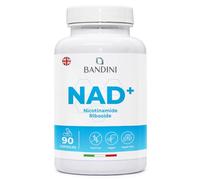 Bandini® NAD+ Supplement Nicotinamide Riboside Chloride 300 mg | 3 Months Supply | NAD Booster | Energy, Healthy Aging Support & Fatigue Reduction | 90 Vegetarian Capsules | Premium & Vegan