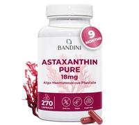 Bandini® Pure Astaxanthin 18 mg | 270 High Strength Capsules for 9 Months