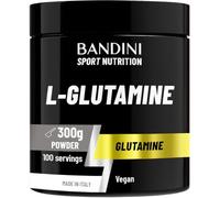 Bandini® Pure L-Glutamine Powder - Essential Amino Acid for Intensive Training & Gym - High Strength & Flavourless Vegan Glutammine from Natural Corn Fermentation - Glutamine (300g (Pack of 1))