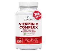 Bandini® Vitamin B Complex High Strength | 365 Vegan Tablets, 1 Year Supply