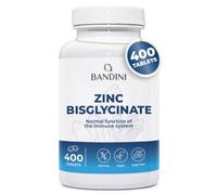 Bandini® Zinc Bisglycinate 400 Tablets (13-Month Supply), High Strength