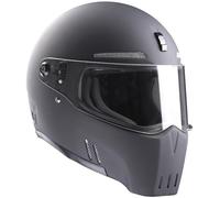 Bandit Alien II Motorcycle Helmet, black matt, size M (57/58)