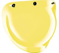 Bandit Bubble Visor for Jet Helmet, yellow, One size