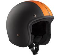 Bandit ECE Jet Race Jet Helmet, black/orange, size M (58)
