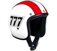 Bandit Jet 777 Jet Helmet, white/red, size XL (61/62)