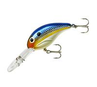BANDIT LURES Band-It Series 300 Crankbait Bass Fishing Lures, Fisghing Accessories, Dives to 12-feet Deep, 2', 1/4 oz, Natural Shad, (BDT3D62)