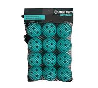 Bandit Sports 12 Pack Popper Balls -Made of Impact Resistant and Rebounding Material