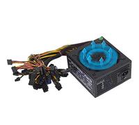 BANDKIT Mining Power Supply 2000W 2400W 2600W BTC ETH Bitcoin Miner PSU Source 110V-240V ATX 95% Efficiency Support 8 Graphics Cards(160V-240V 2600W)