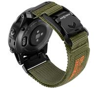 Bandletic 20mm Quick Fit Straps Compatible with Garmin Magnetic Fidlock V-Buckle for Fenix 8 43mm/7s Pro/6s/5s/5s Plus/Instinct 2s E 40mm/Approach S70 Epix Pro 42mm/D2 Delta S/Descent Mk2S, Green